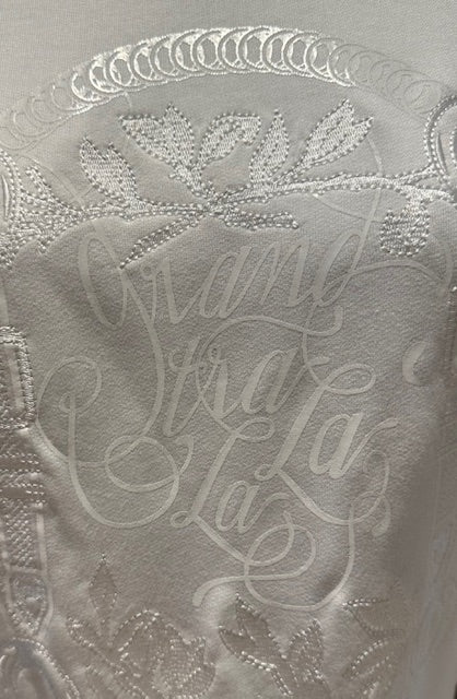 HERMES SWEET-SHIRT BRODE JERSEY MOLLETON