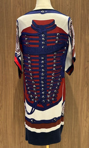 HERMES DRESS PRINTED
