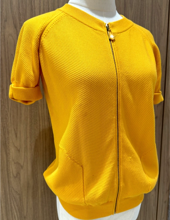 HERMES SHORTSLEEVE CARDIGAN
