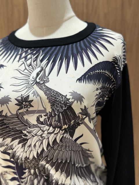 HERMES PULLOVER PHOENIX TOP