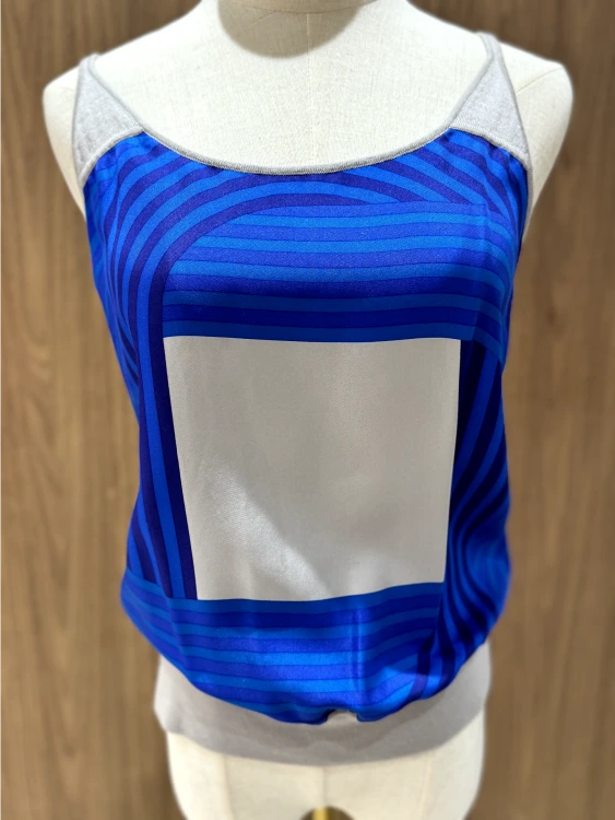 HERMES SPAGHETTI TOP - SILK