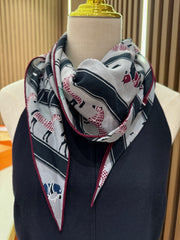 COTTON SCARF TRIANGULAR