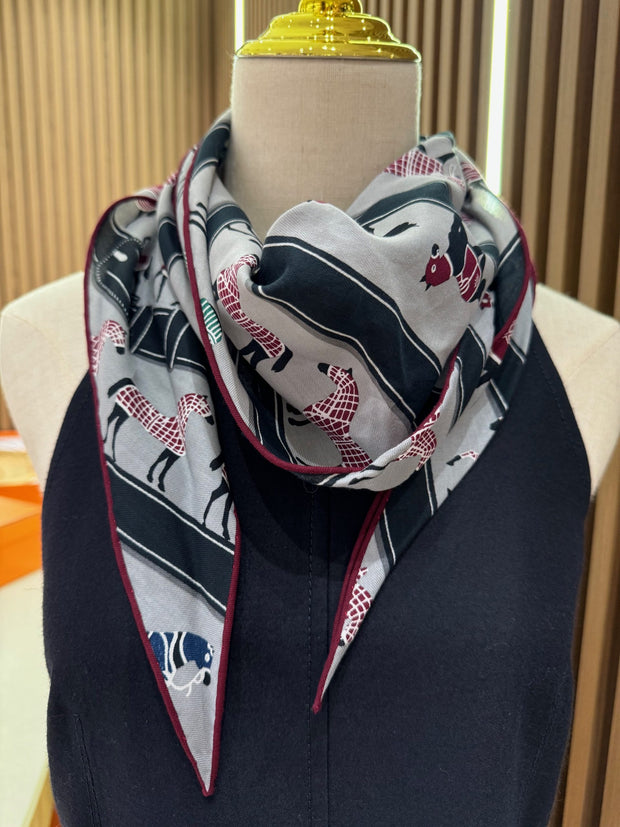 COTTON SCARF TRIANGULAR