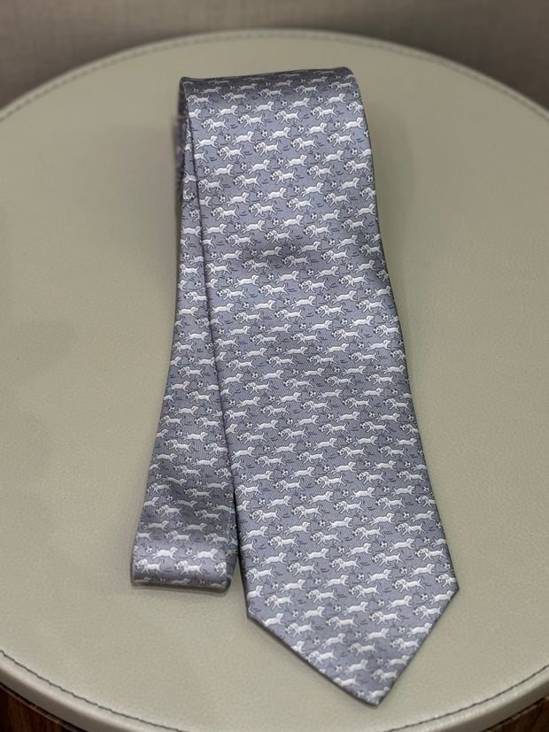 TIE  LABABALE GRIS/GRIS CLAIRE/BLANC