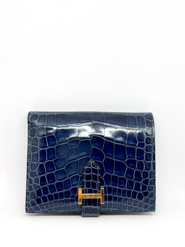 WALLET COMPACT BEARN BLUE SAPPHIRE