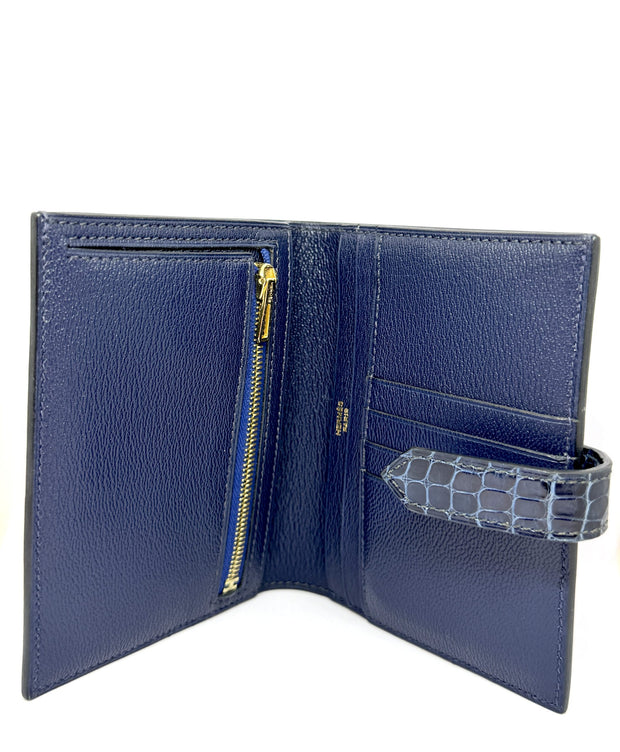WALLET COMPACT BEARN BLUE SAPPHIRE