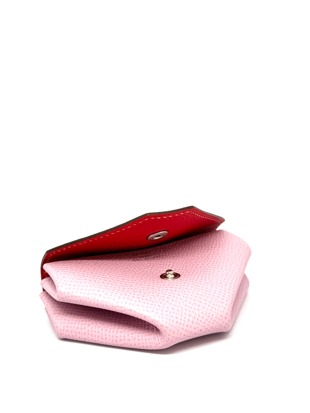 CHANGE PURSE 24 VERSO MAUVE SLYVESTER/ROUGE DE COEUR