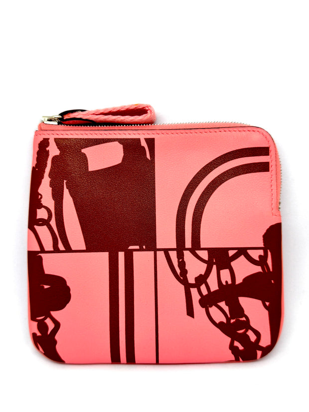 TROUSSE CARRE POCKET ROSE D ETE-SIENNA