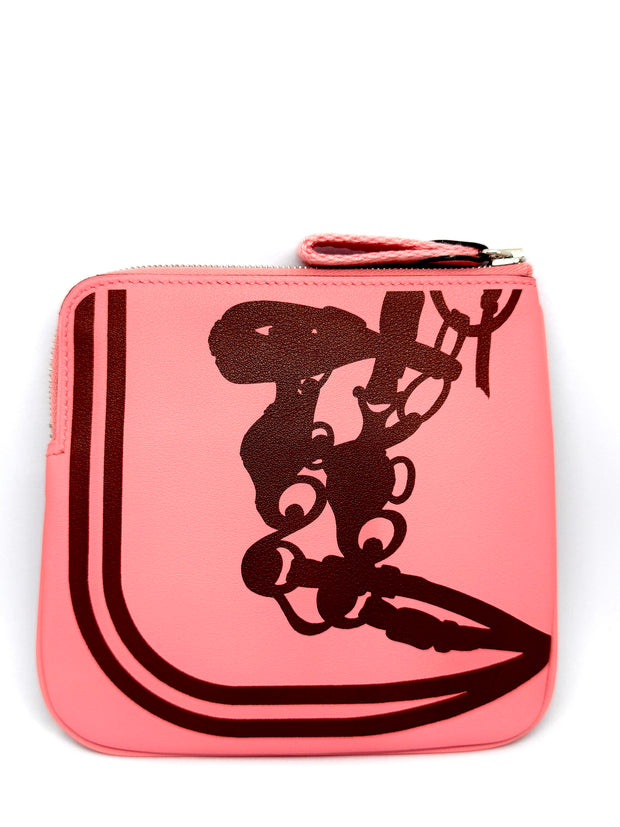 TROUSSE CARRE POCKET ROSE D ETE-SIENNA