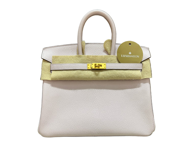 BIRKIN 25 MAUVE PALE/NATA HSS