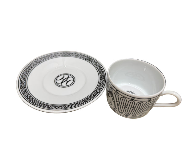 TEA CUP AND SAUCER H DECO