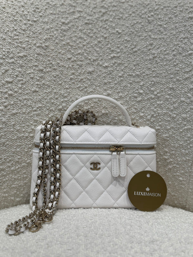VANITY WITH CHAIN WHITE