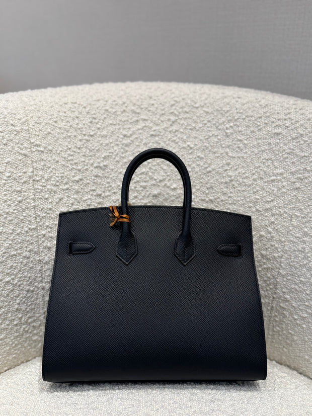 BIRKIN 25 SELLIER BLACK