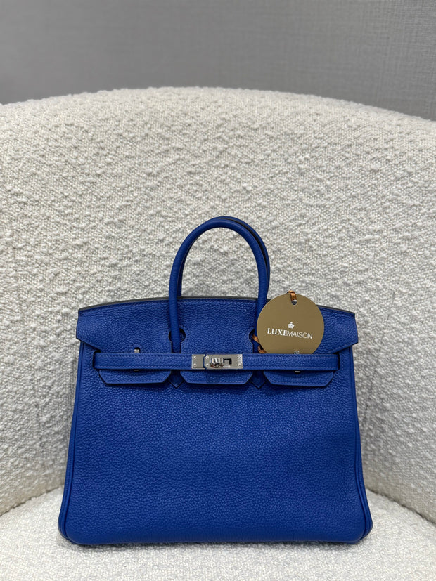 BIRKIN 25 BLEU ROYAL