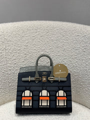 BIRKIN 20 FAUBOURG GRIS CIMENT