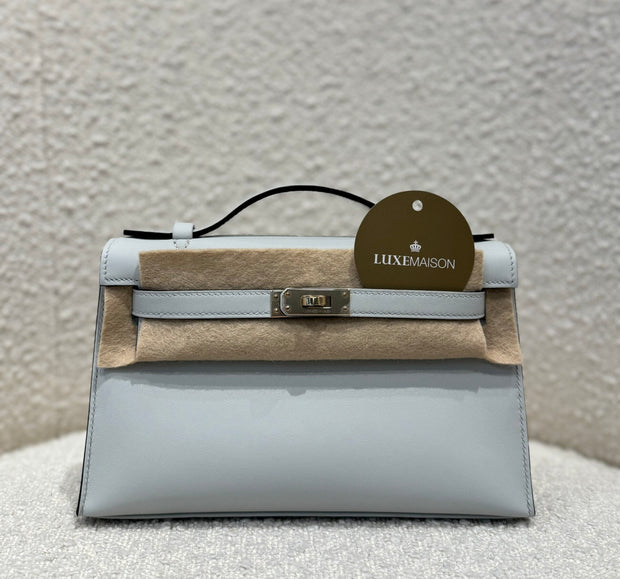 KELLY POCHETTE GRIS PLATINE