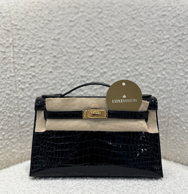 KELLY POCHETTE BLACK POROSUS
