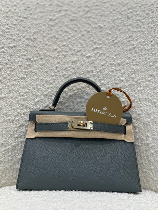 MINI KELLY VERT AMANDE