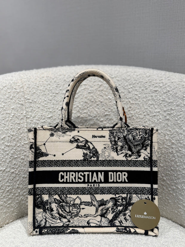 Dior Tote Book Small Black