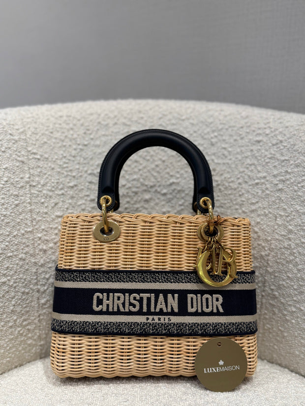 LADY DIOR NATURAL WICKER