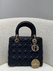LADY DIOR BLACK MEDIUM