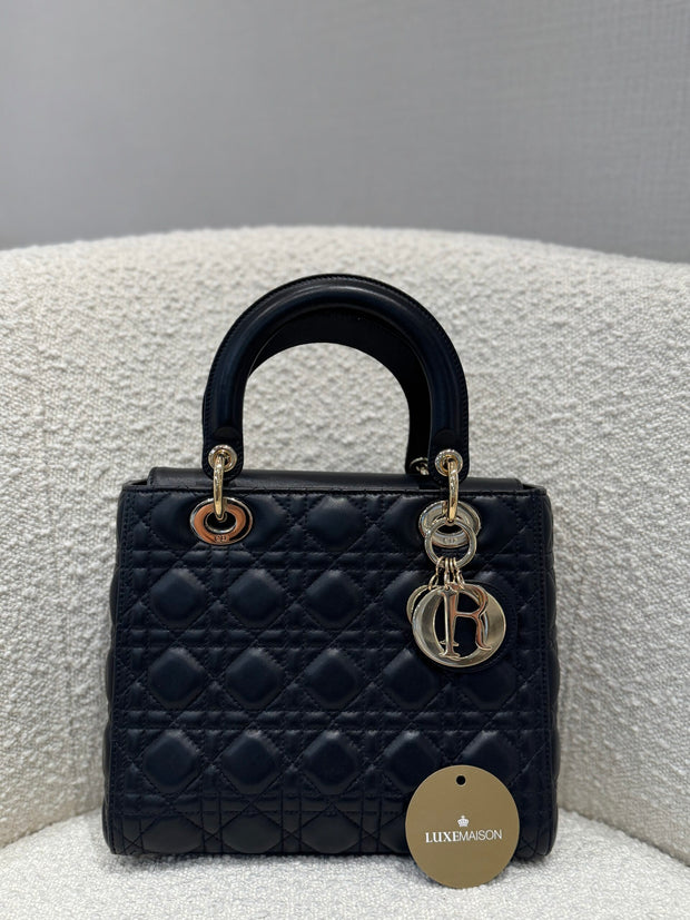 LADY DIOR BLACK MEDIUM