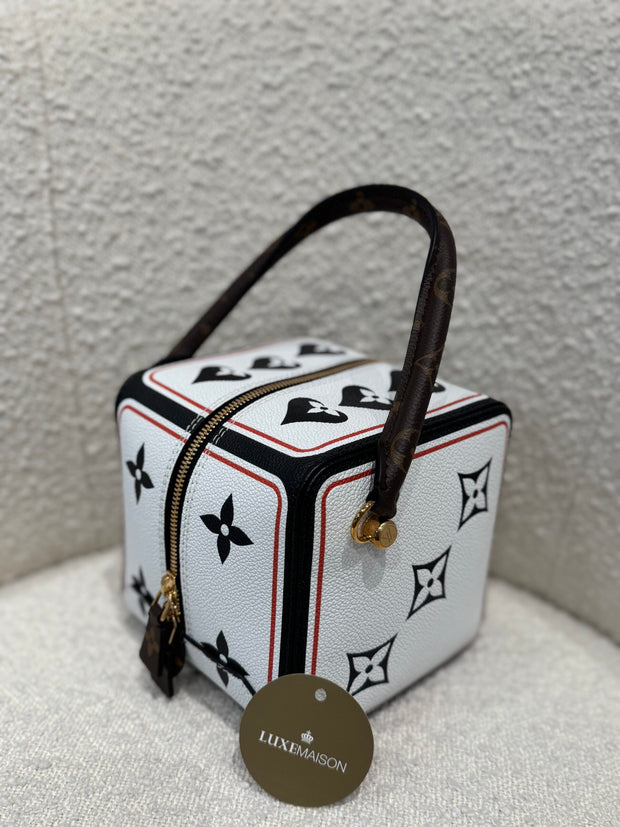 LV GAME ON WHITE MULTICOLOR