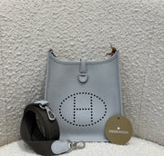 MINI EVELYN BLUE PALE-GRIS ETAIN