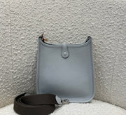 MINI EVELYN BLUE PALE-GRIS ETAIN