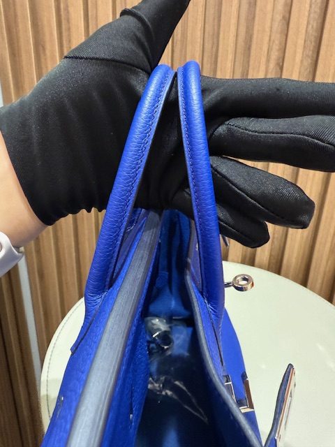 BIRKIN 25 BLEU ROYAL