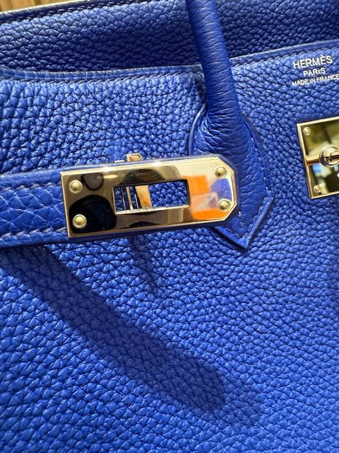 BIRKIN 25 BLEU ROYAL