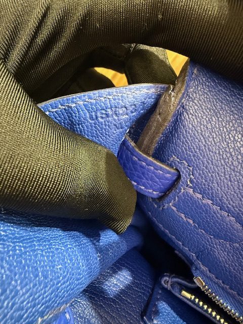 BIRKIN 25 BLEU ROYAL