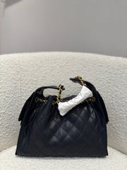 CHANEL 25 BAG BLACK