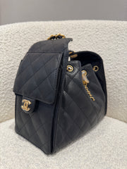 CHANEL 25 BAG BLACK