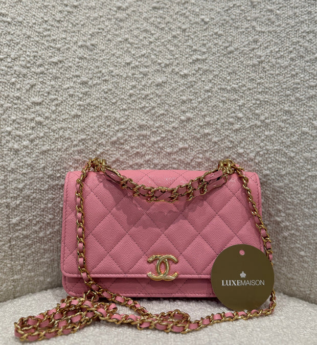 WALLET ON CHAIN TOP HANDLE