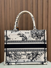 Dior Tote Book Small Black