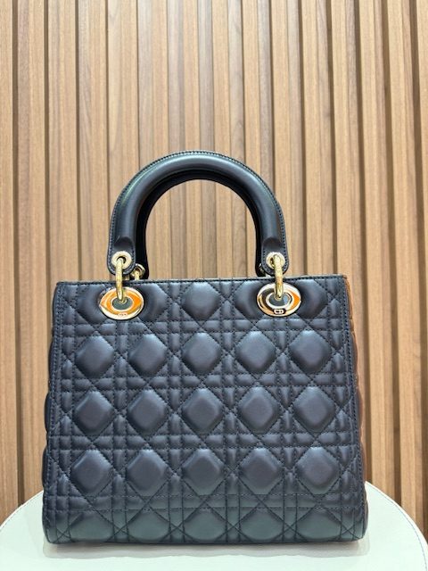 LADY DIOR BLACK MEDIUM