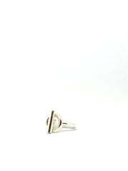 RING CROISETTE SILVER