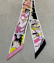 TWILLY FACTORY SUITE BLACK/JAUNE/ROSE