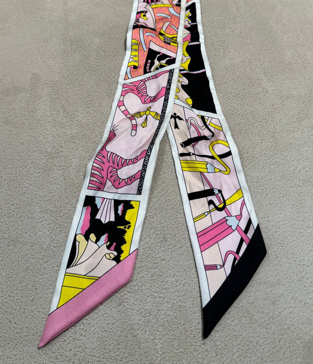TWILLY FACTORY SUITE BLACK/JAUNE/ROSE