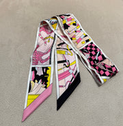 TWILLY FACTORY SUITE BLACK/JAUNE/ROSE