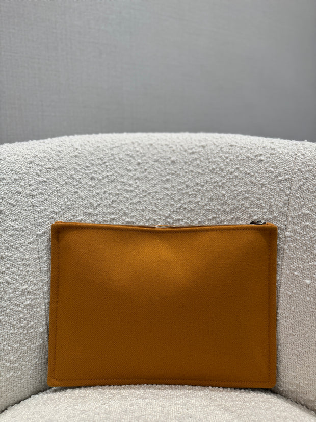 POUCH FLAT H NATTE CASE COGNAC