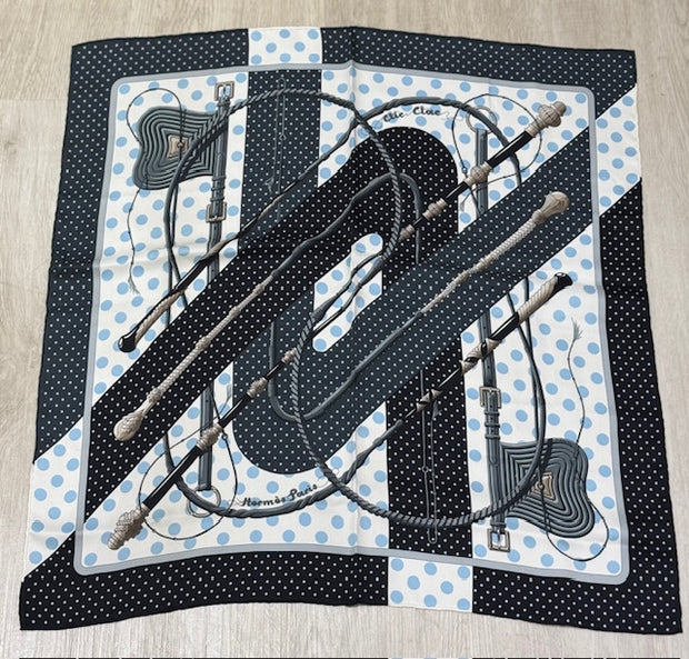 70CM SILK SCARF CLIC CLOU
