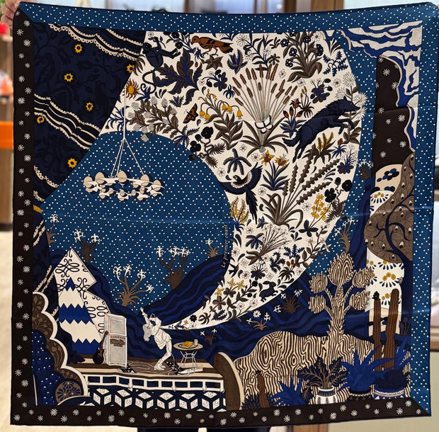 90CM SILK SCARF LE PREMIER CHANT