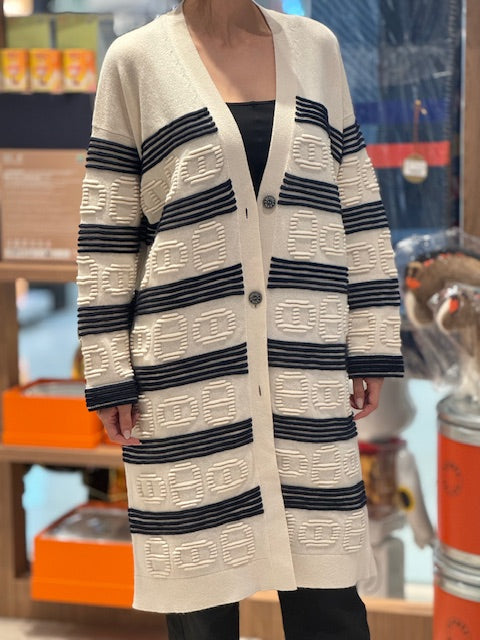 HERMES MANTEAU CARDIGAN