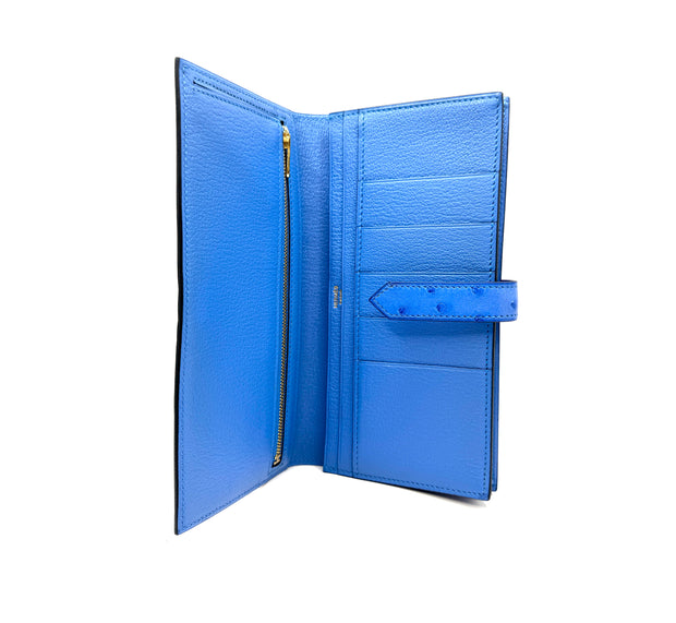 WALLET BEARN LONG BLUE BLEUET