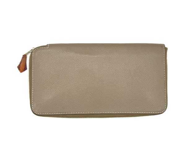 WALLET LONG SILK IN ETOUPE