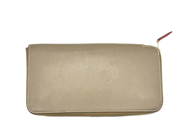 WALLET LONG SILK IN ETOUPE