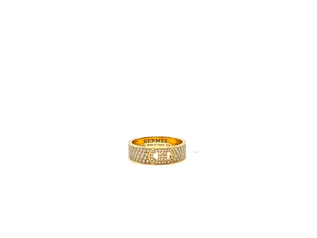 RING D ANCRE FULL DIAMONDS