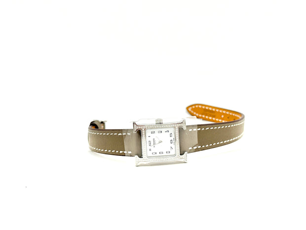 WATCH H HEUR TPM 21MM ETOUPE